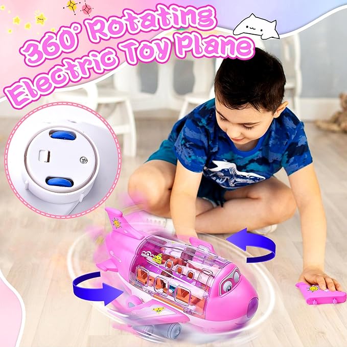 Rotating Electric Airplane – Fun in Every Spin!