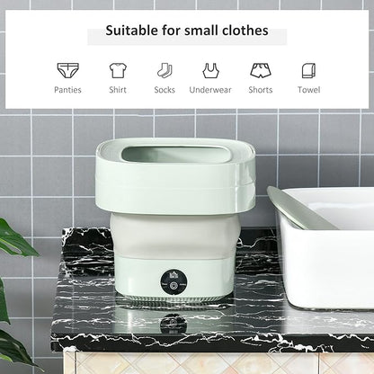 Foldable Washing Machine with Dryer – Quick, Easy, and Portable