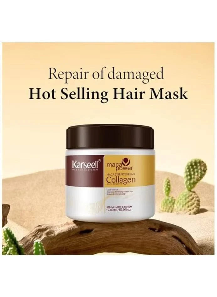Karseell Collagen Hair Mask - Salon-Quality Repair at Home