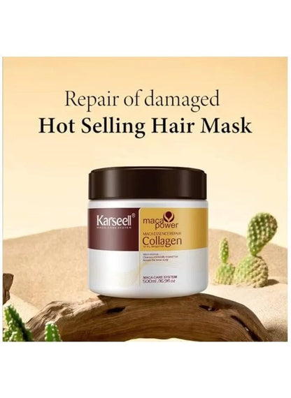 Karseell Collagen Hair Mask - Salon-Quality Repair at Home