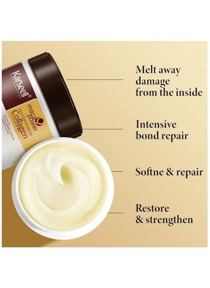 Karseell Collagen Hair Mask - Salon-Quality Repair at Home